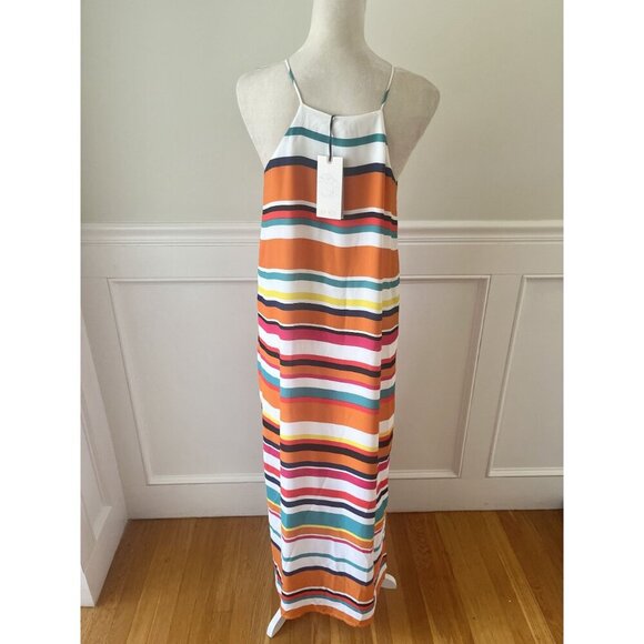 Lila Rose NWT Striped Maxi Dress 6 - Picture 3 of 4